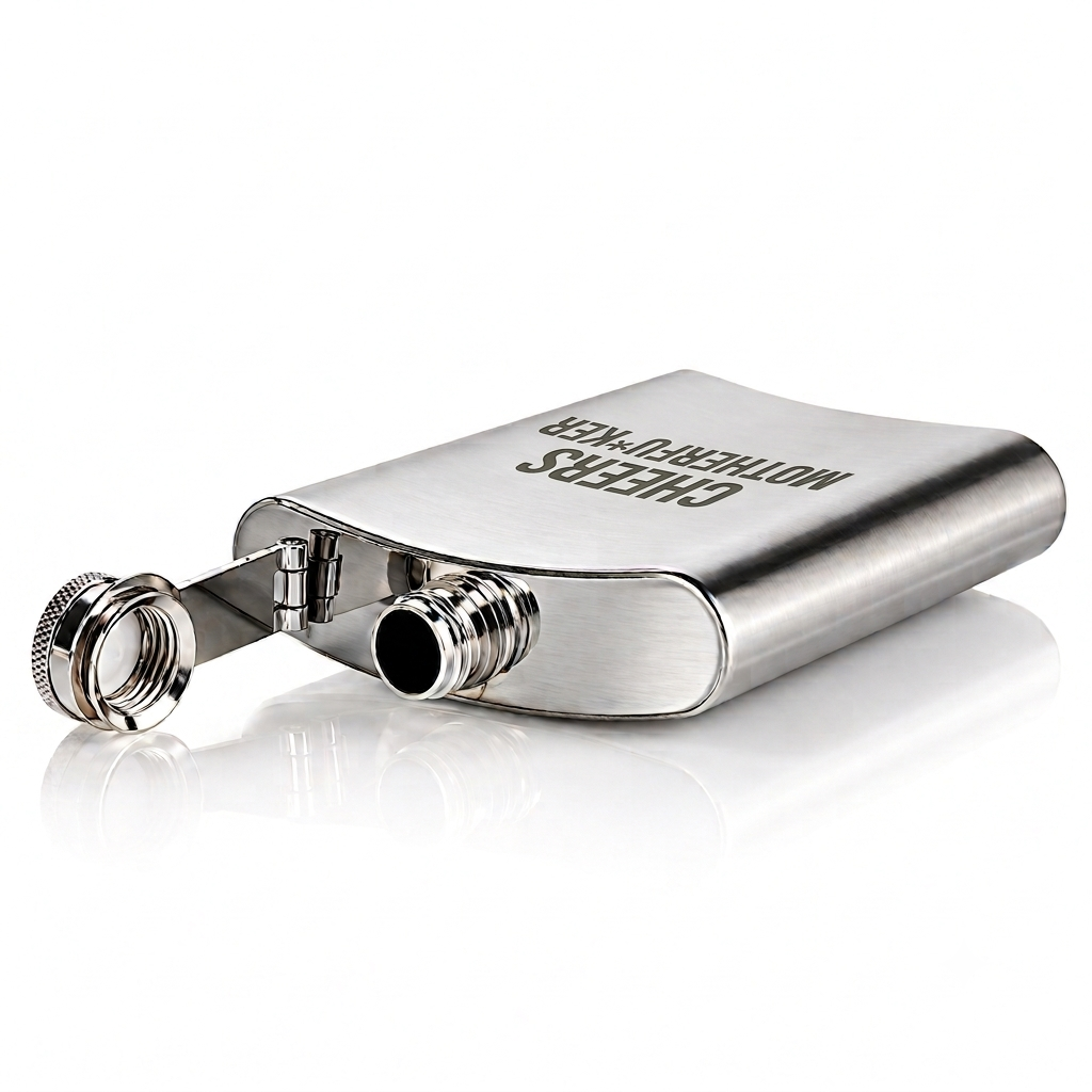 Cheers mf - Novelty Flask