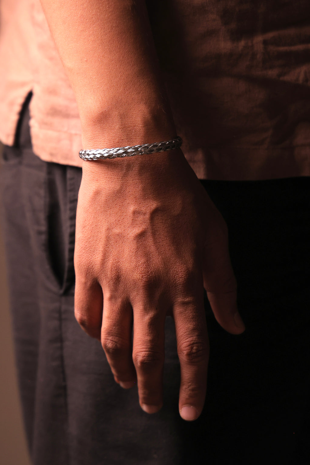 Braided Steel Cuff