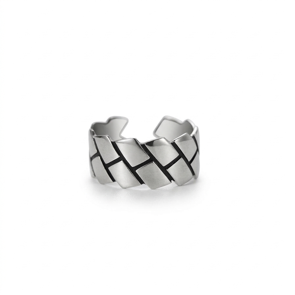 Grid Lock Ring ( Adjustable )