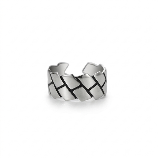 Grid Lock Ring ( Adjustable )