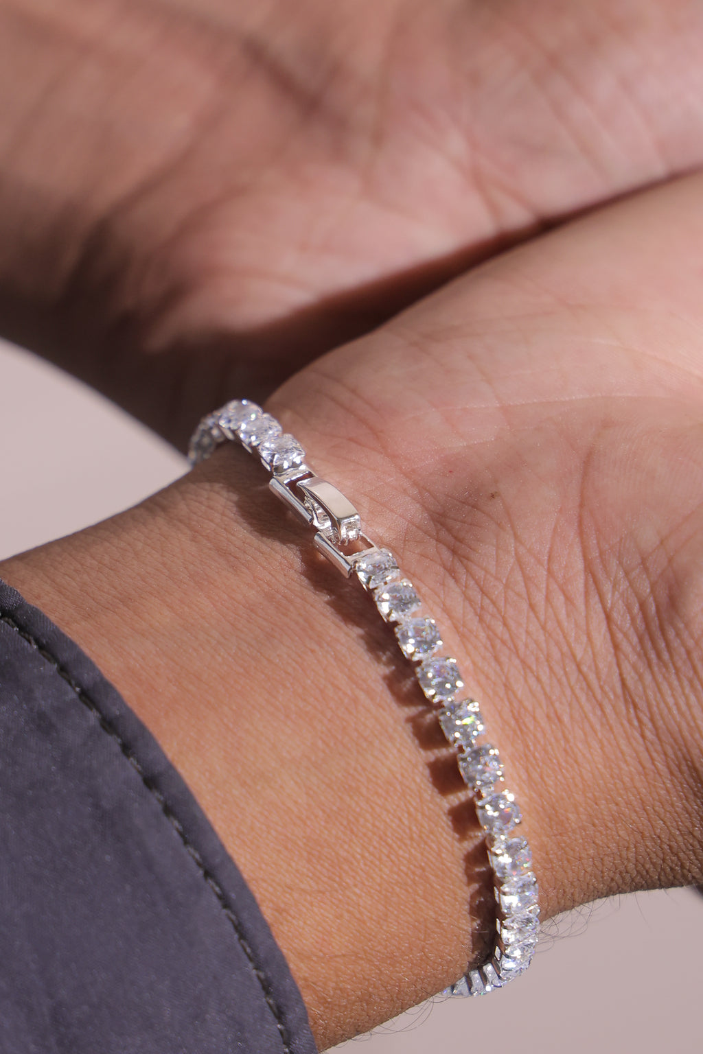 The Classic Tennis Bracelet (unisex)
