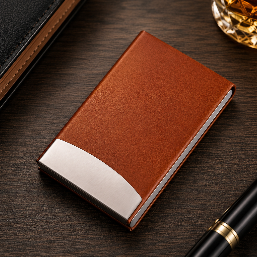 Card Holder Brown only for Cards( wink wink 😜 )