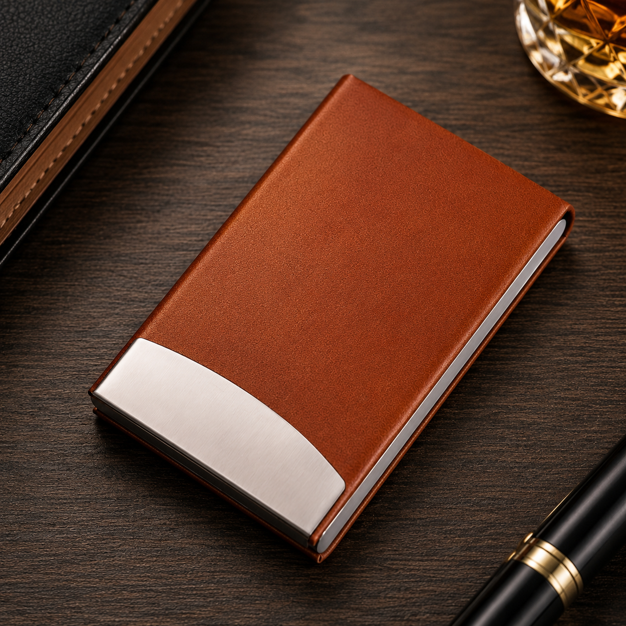 Card Holder Brown only for Cards( wink wink 😜 )