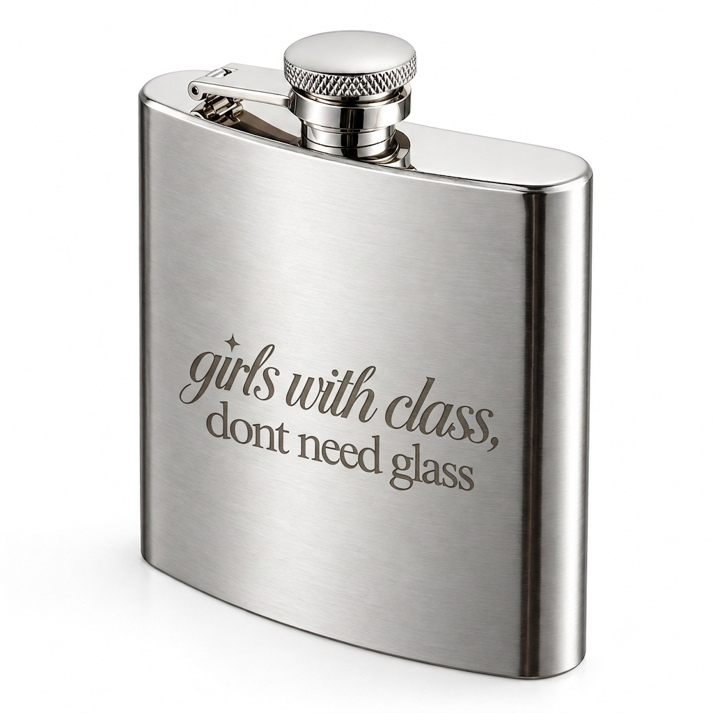 Girls with class - Novelty Flask