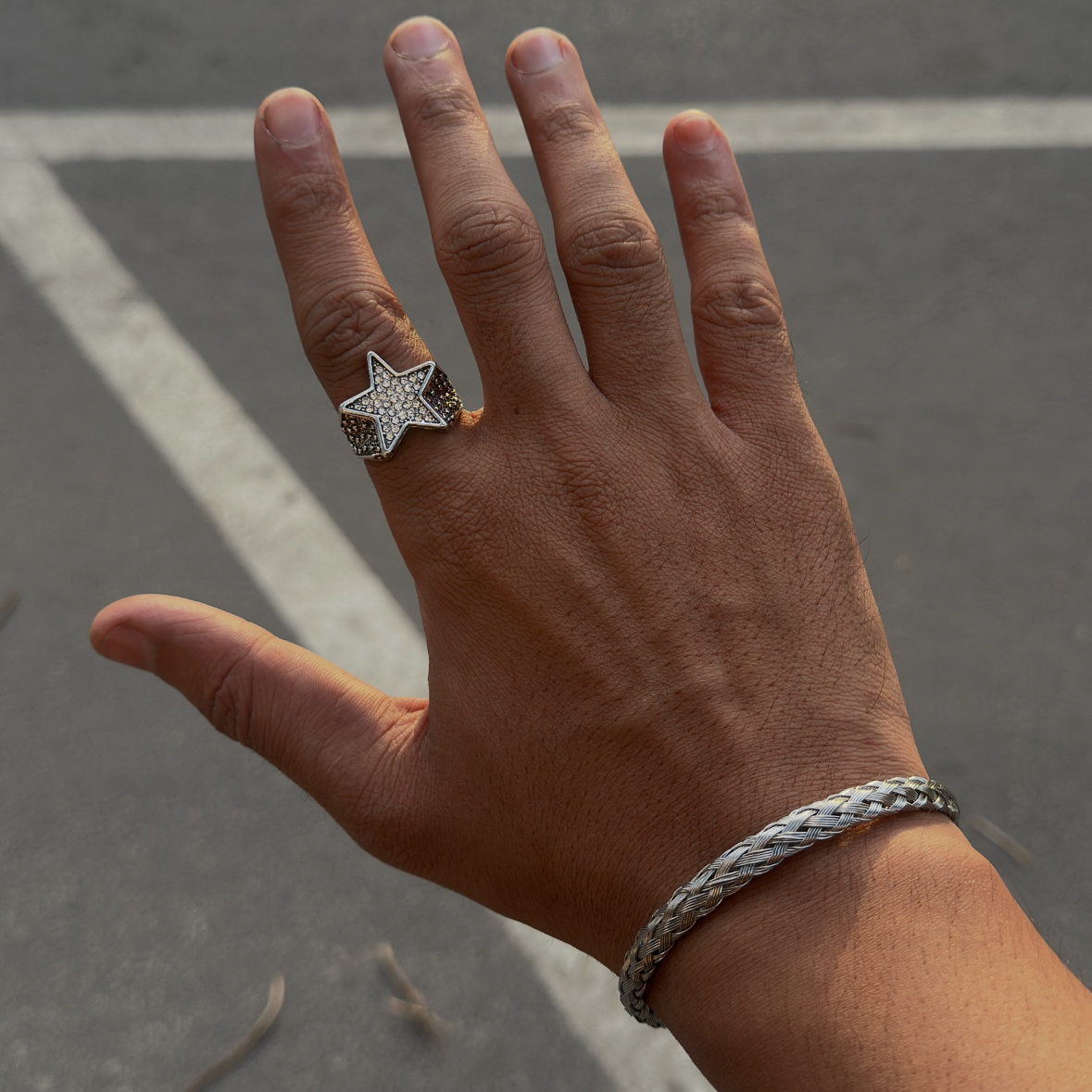 Star ring ( Iced )