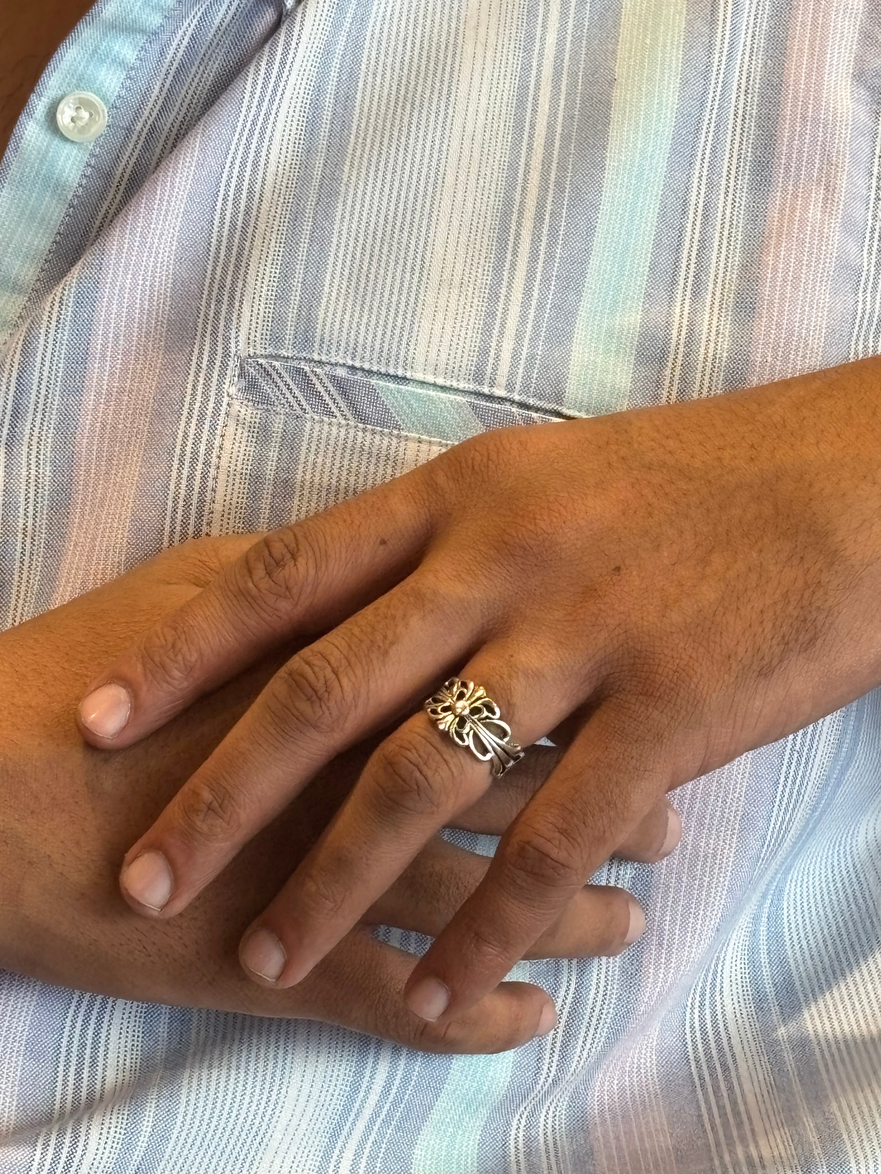 Crownforge silver ring