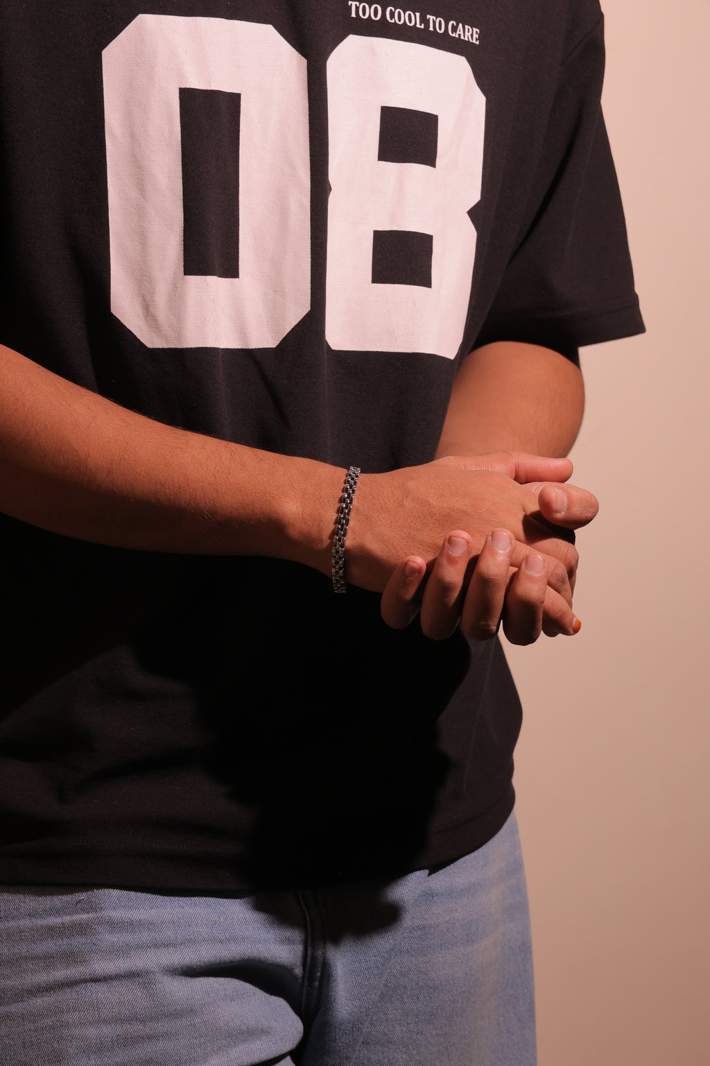 Steel grid bracelet (5mm)