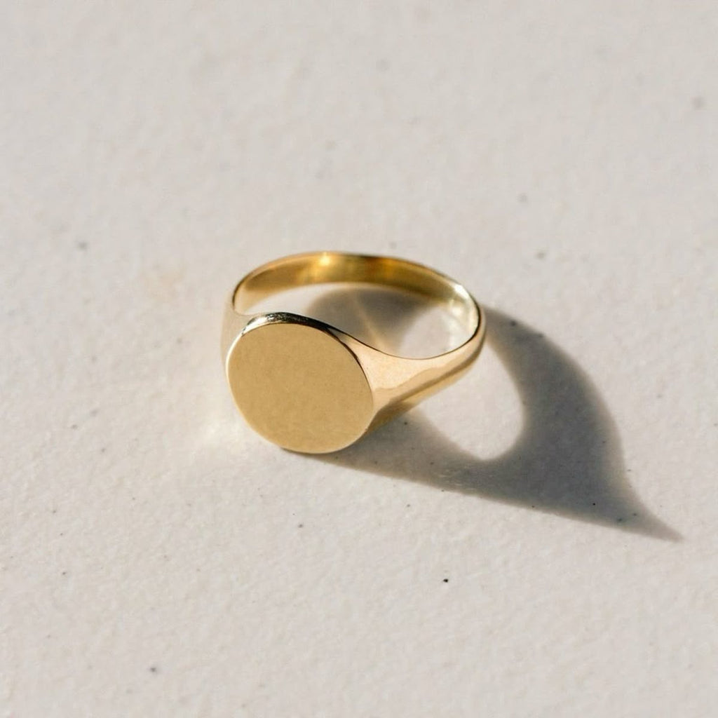 Luxe oval ring
