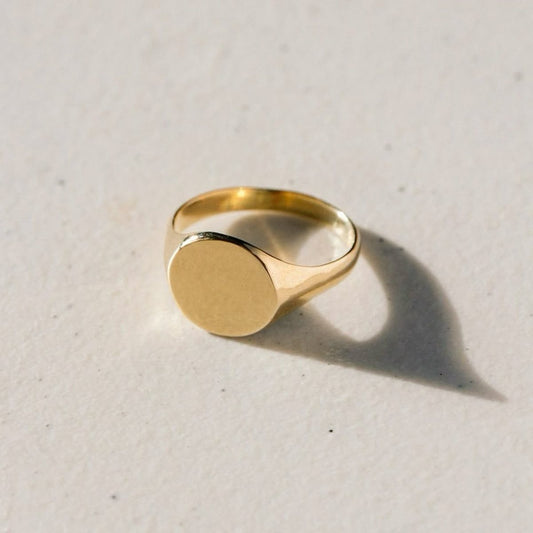 Luxe oval ring
