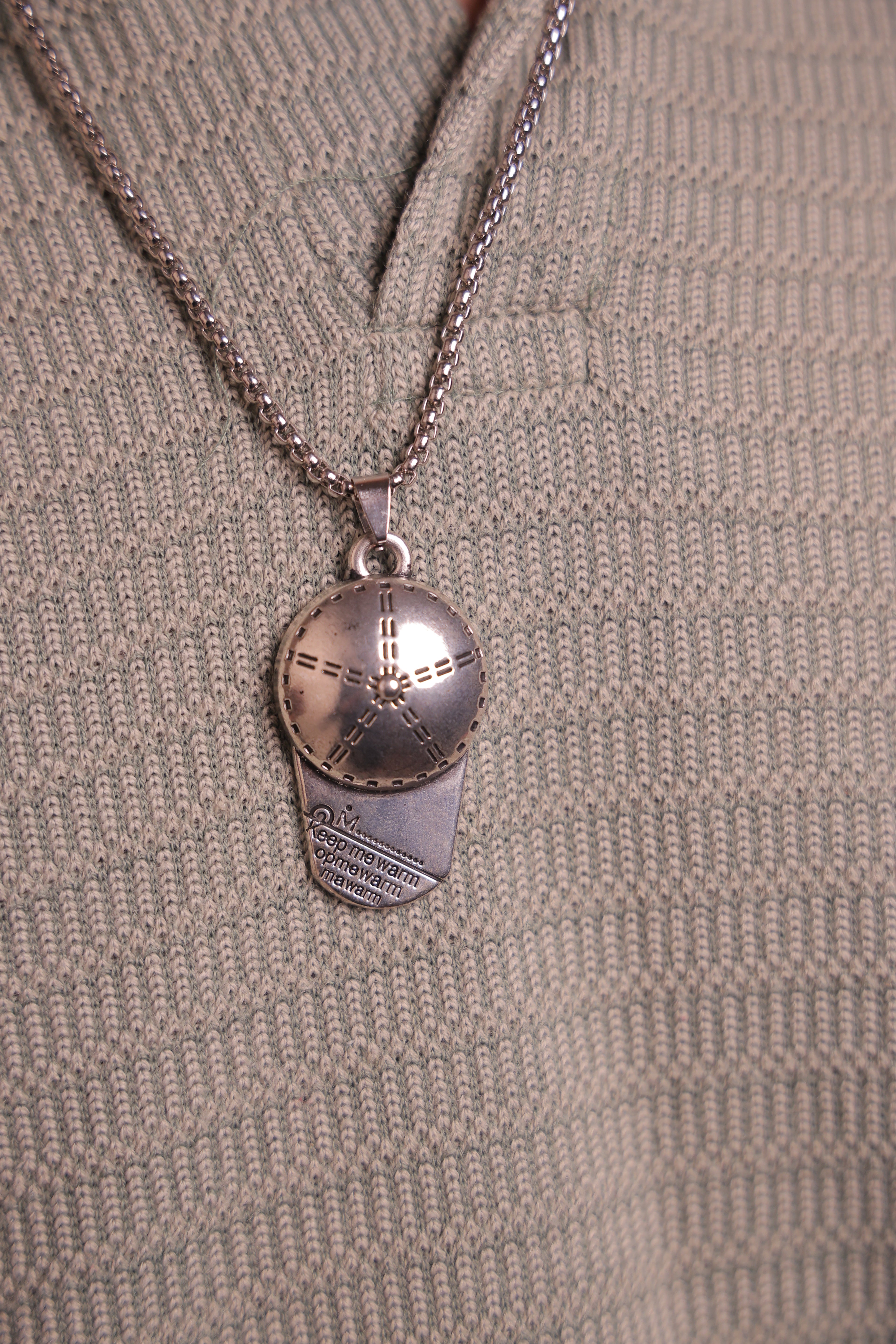 The Viral Baseball pendant