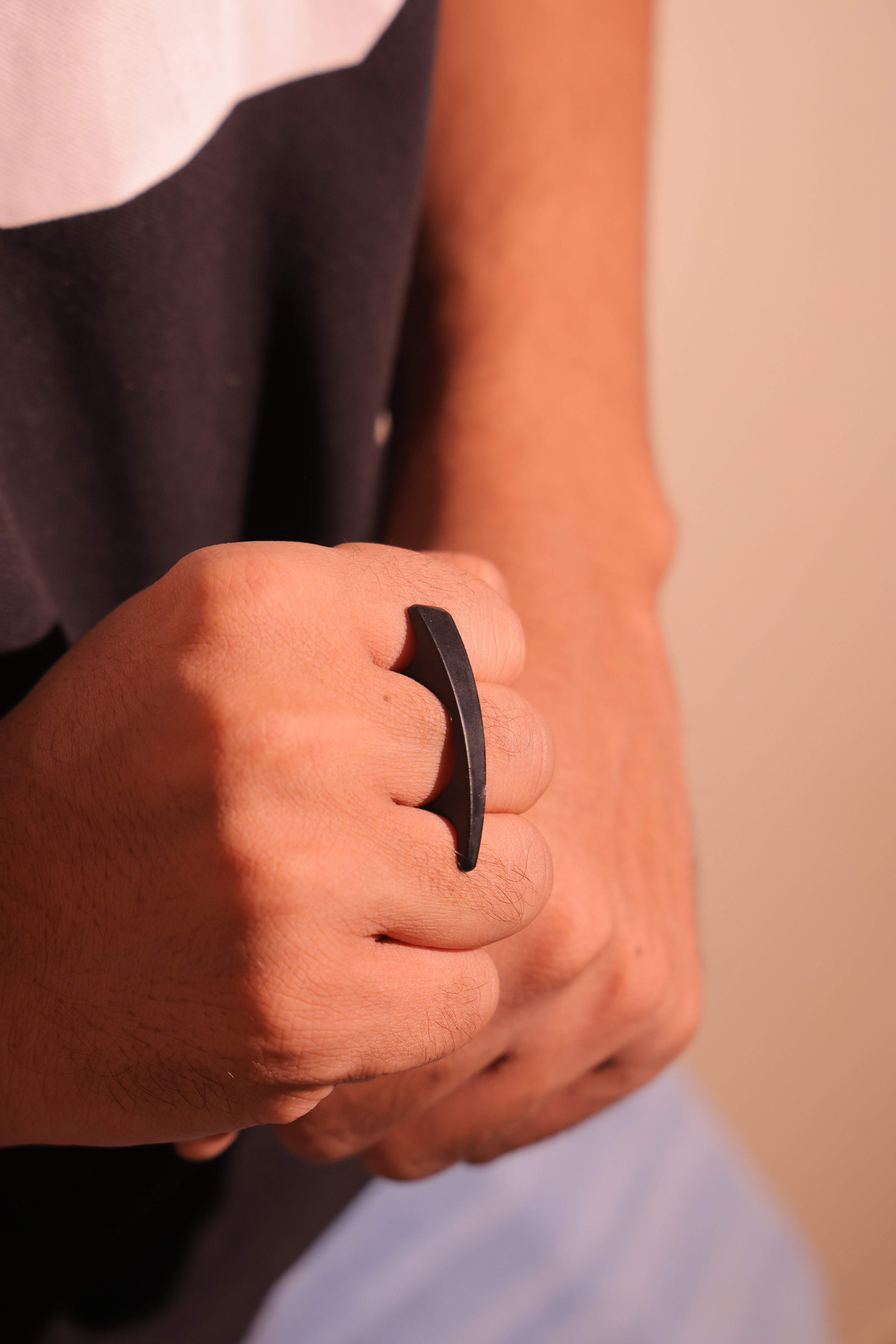 The Midnight Claw Ring