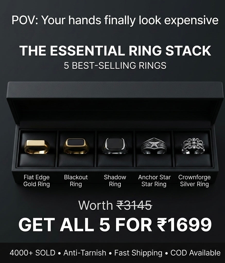 The Ring Stack Set ( set of 5 rings )