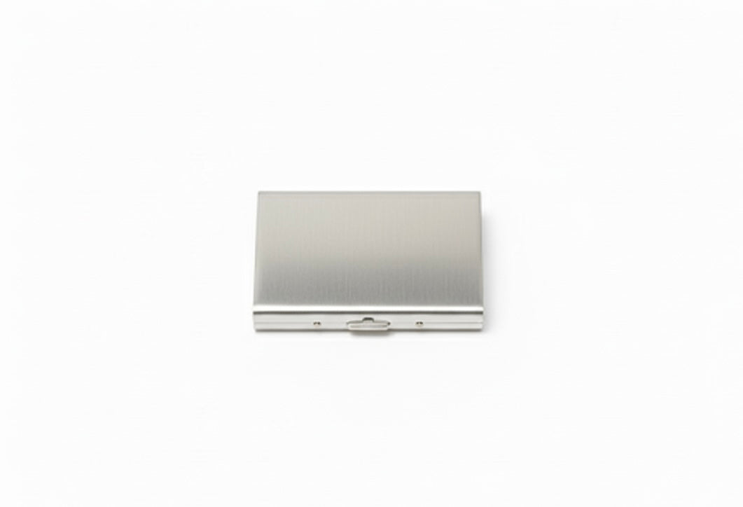 Classic metal wallet(silver)