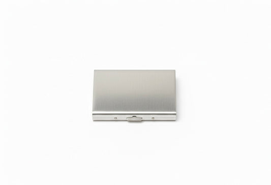 Classic Metal Wallet (Silver)