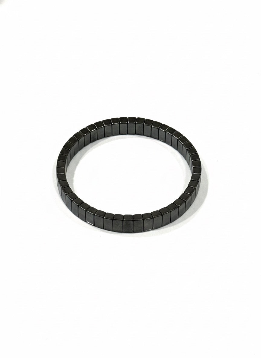 Black Steel Flex Bracelet