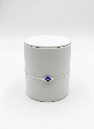 Classic blue eye bracelet(92.5 silver)