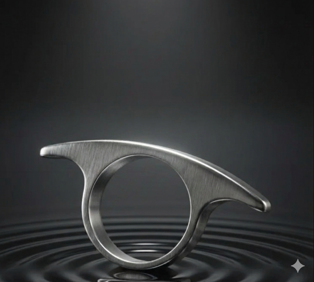 The midnight claw ring(silver)