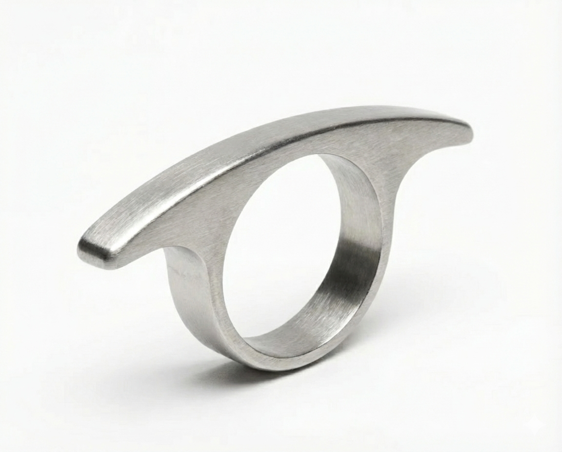 The midnight claw ring(silver)