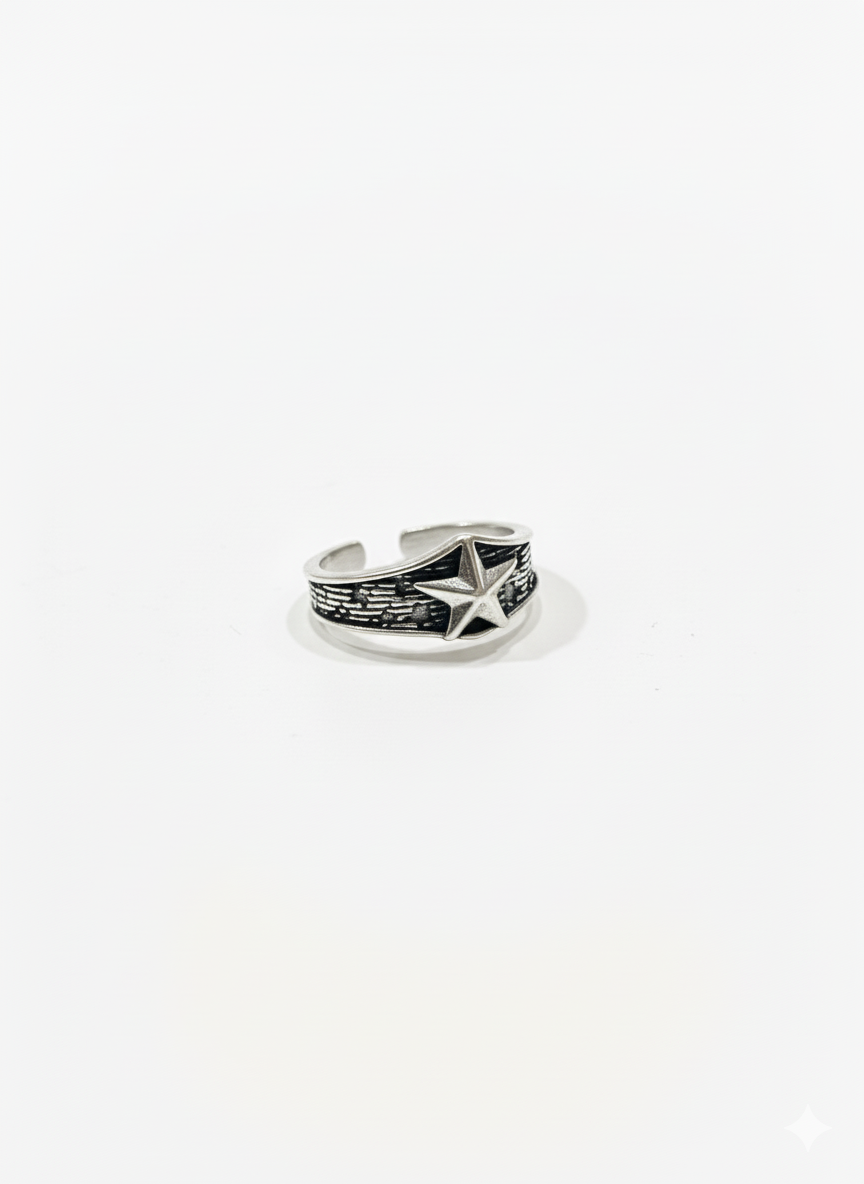 Anchor star ring