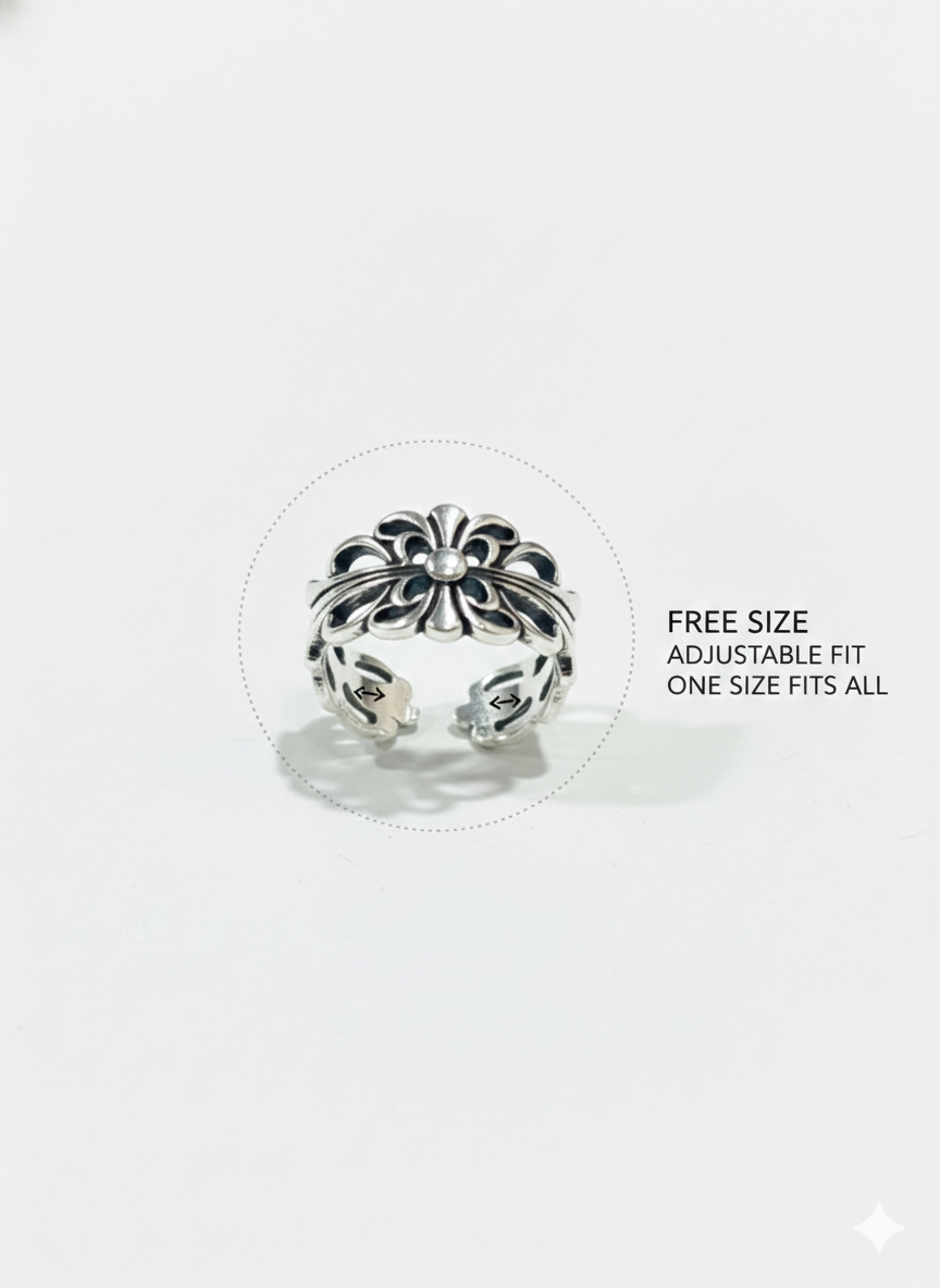 Crownforge silver ring