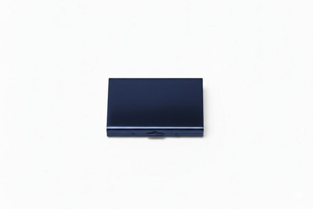 Metal Wallet Blue (limited edition)
