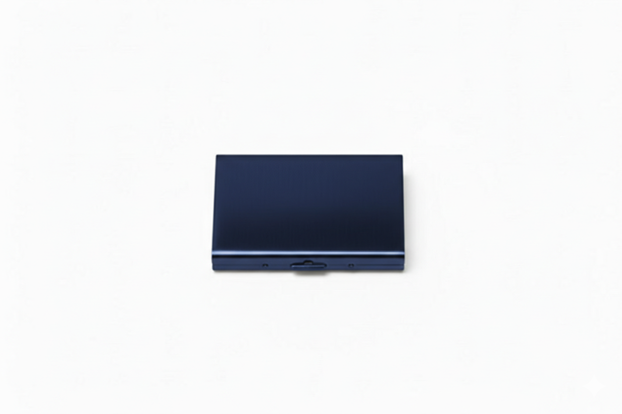 Metal Wallet Blue (limited edition)