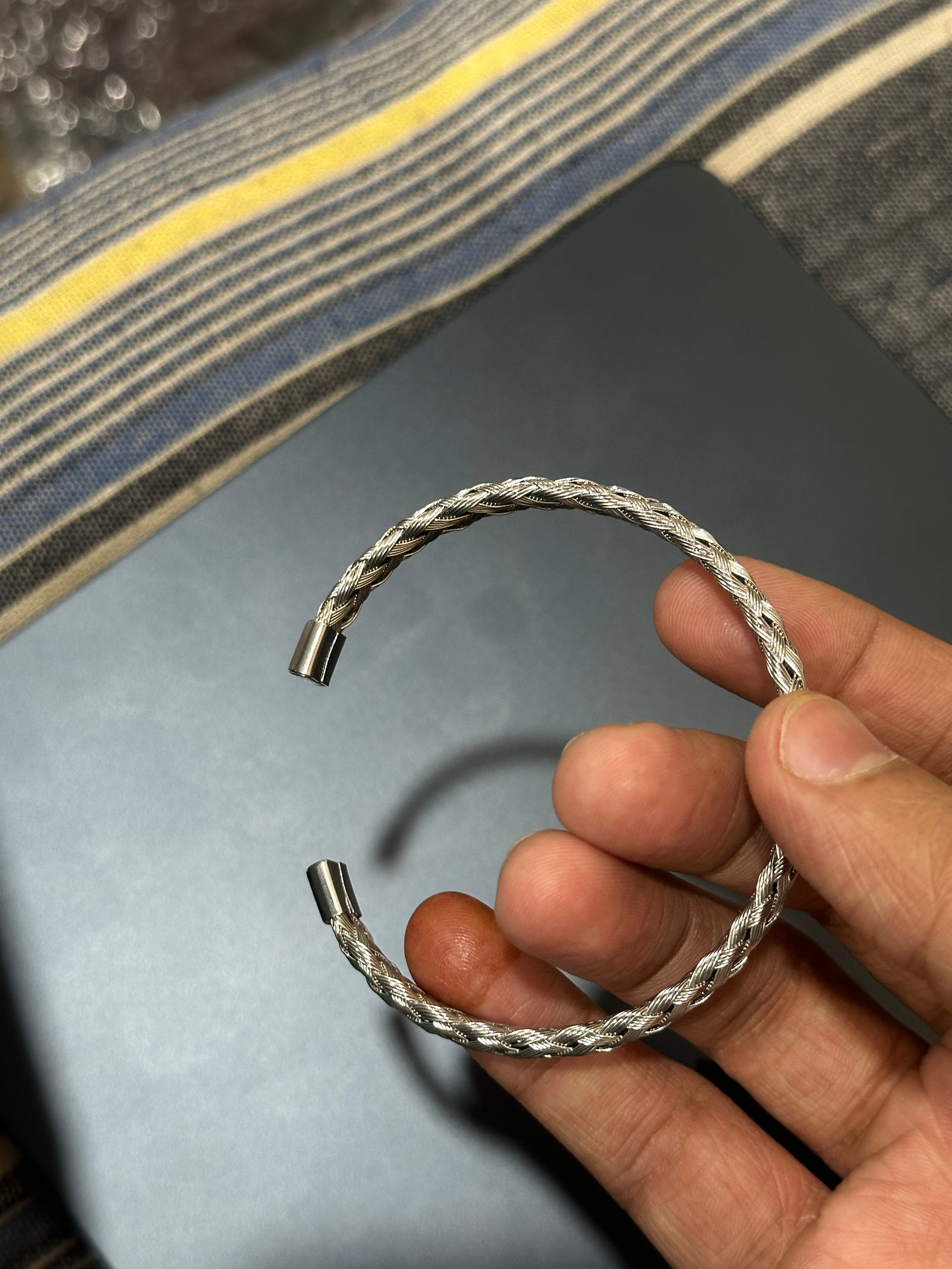 Braided Steel Cuff