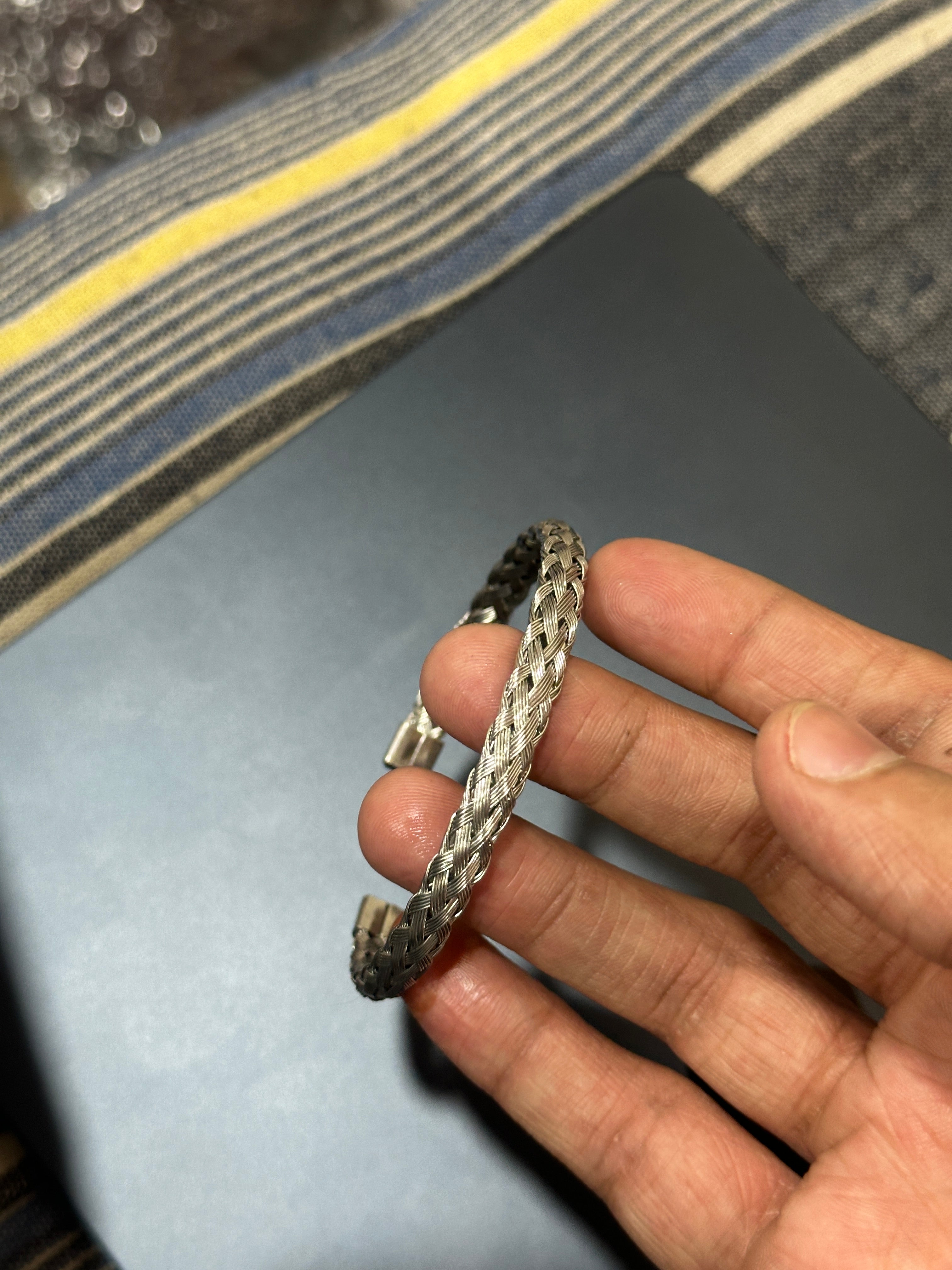 Braided Steel Cuff