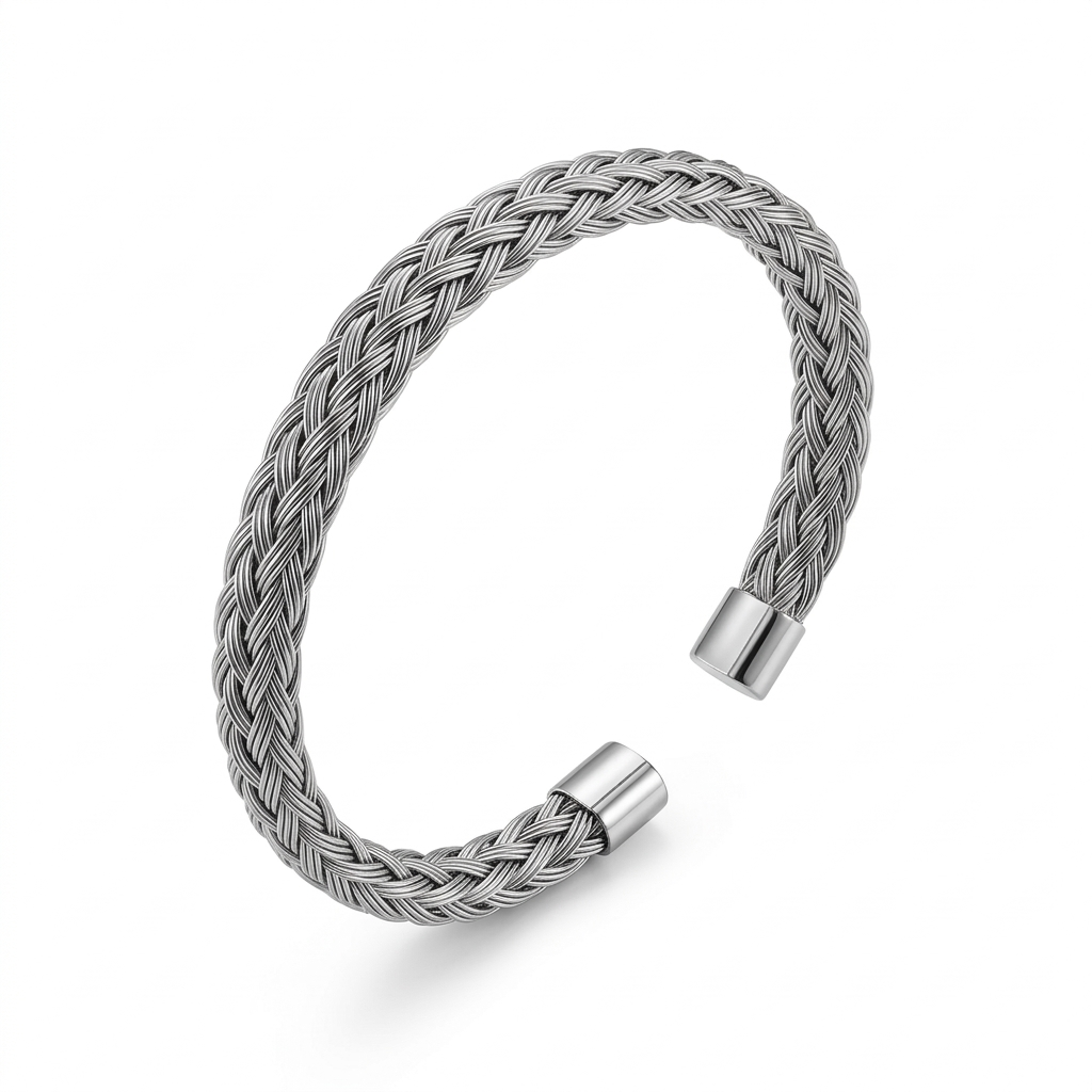 Braided Steel Cuff