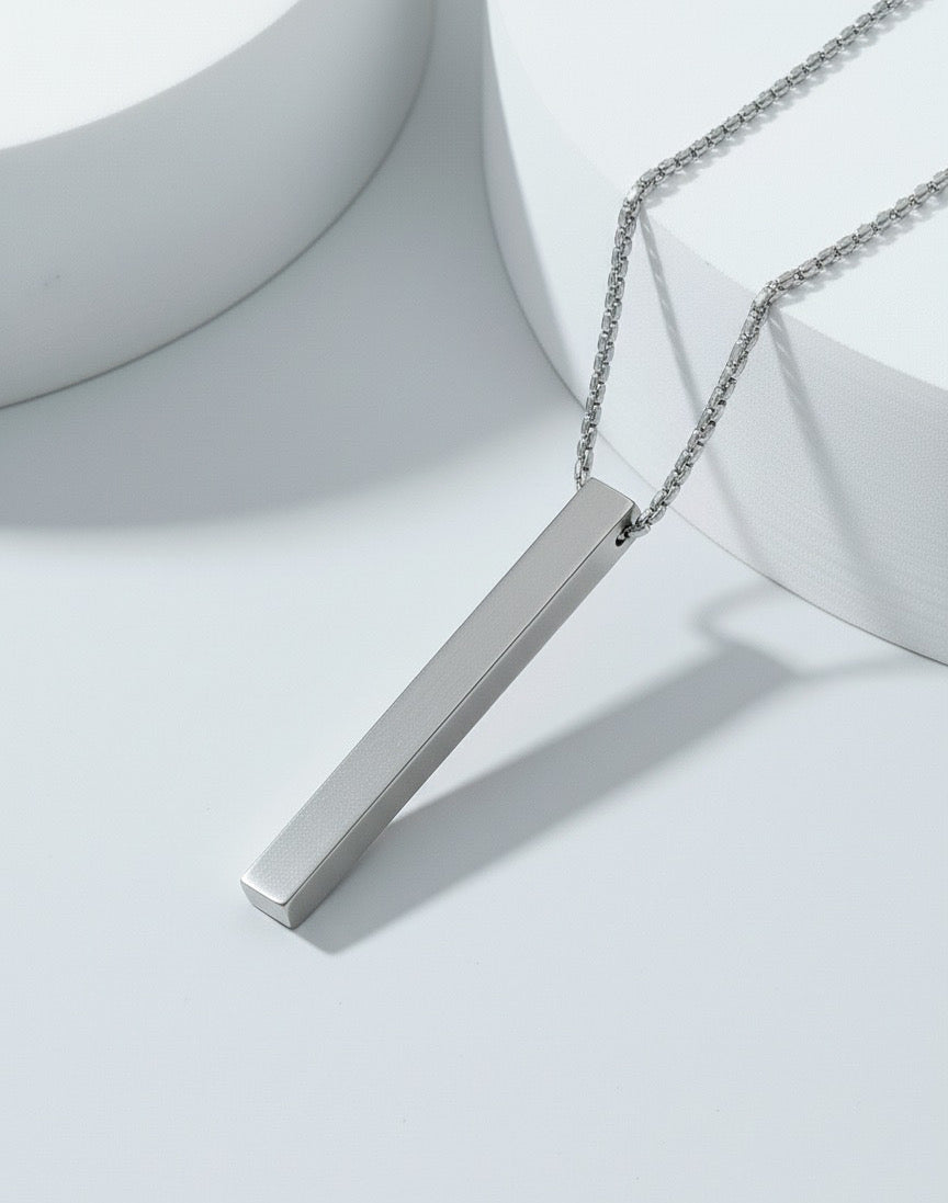 the Silver Bar pendant