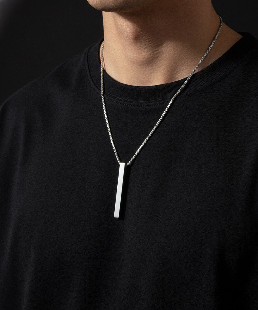 the Silver Bar pendant